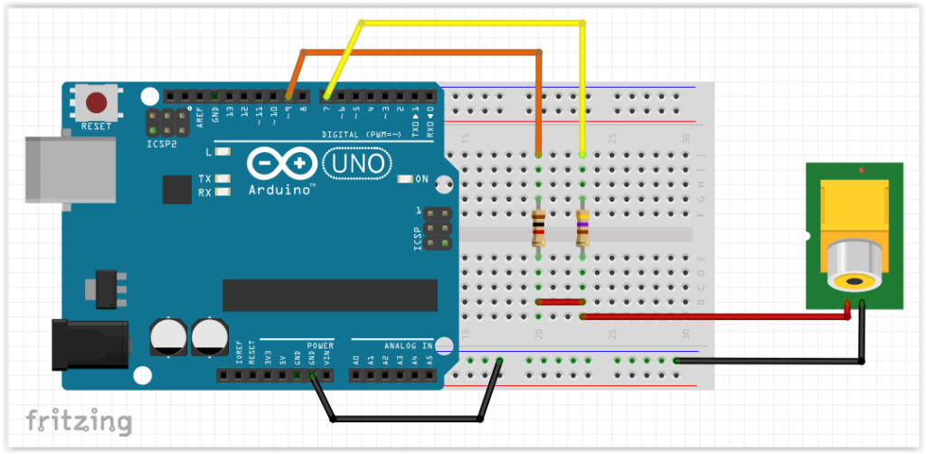 Arduino e Vídeo Composto em sua TV, Biblioteca TVout. - Dragão sem Chama